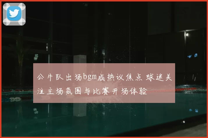 公牛队出场bgm成热议焦点 球迷关注主场氛围与比赛开场体验